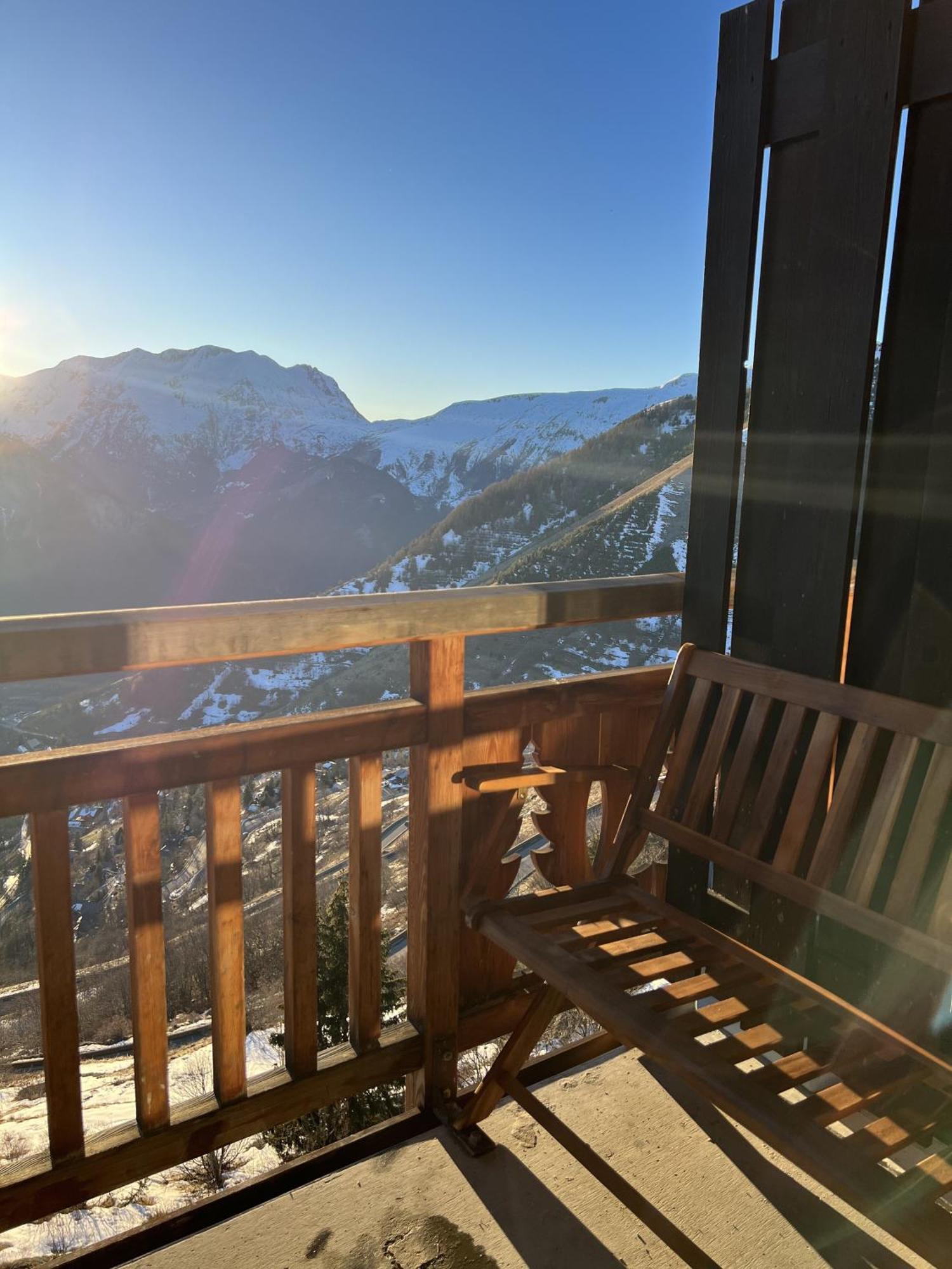 Stunning Apartment With Breathtaking View! Huez Buitenkant foto